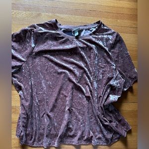 Velvet Ava & Viv Blush/peachy Top in 4x, NWT